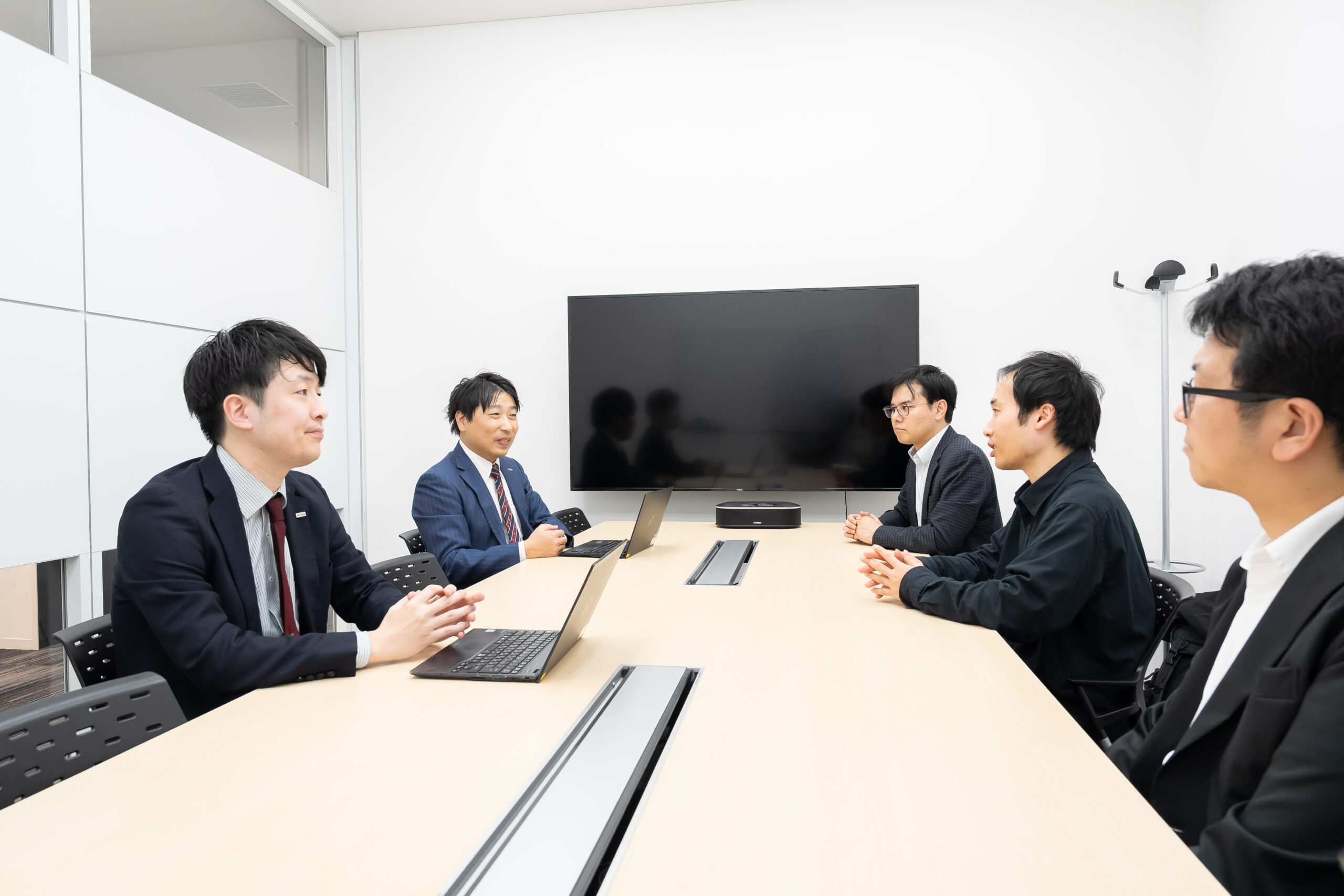 オプテージ様 取材会議